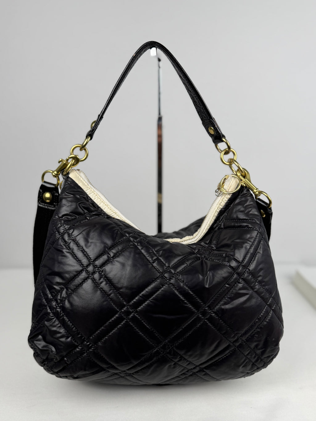 Coach 15872 Poppy Nylon 2 Way Quilted Shoulder Bag