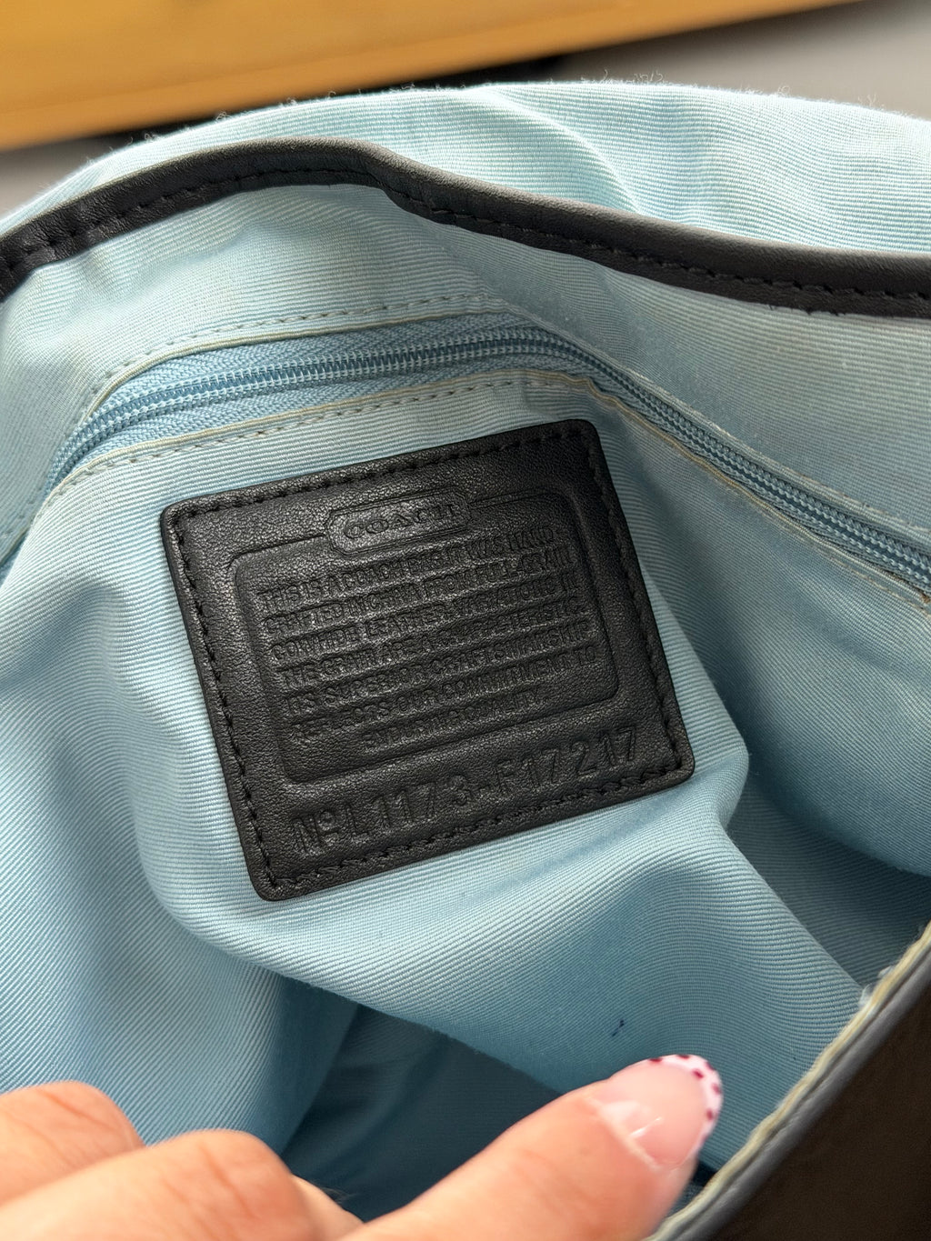 Coach F17217 Soho Black Leather Shoulder Bag