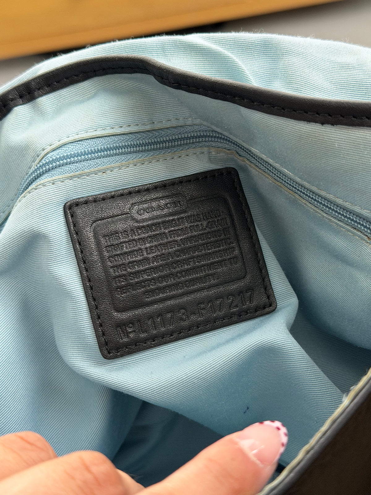 Coach F17217 Soho Black Leather Shoulder Bag