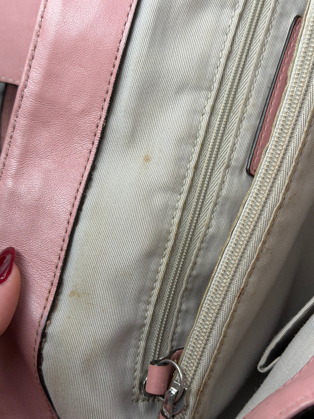 Coach F18751 Soho Pink Leather Shoulder Tote Bag