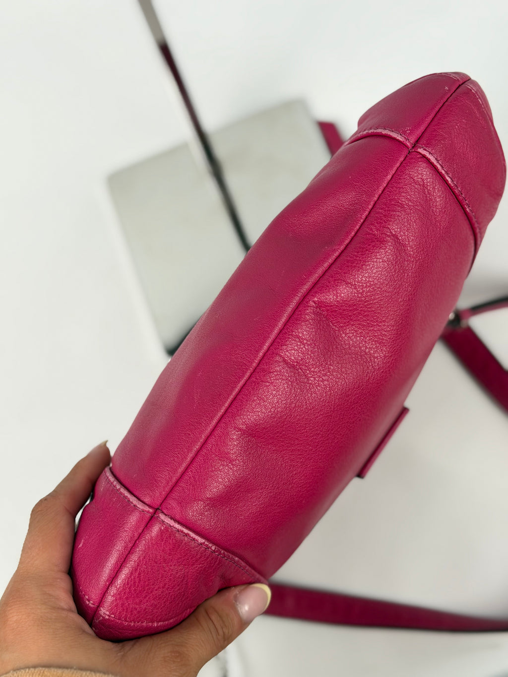 Coach F23978 Pink leather Shoulder Bag