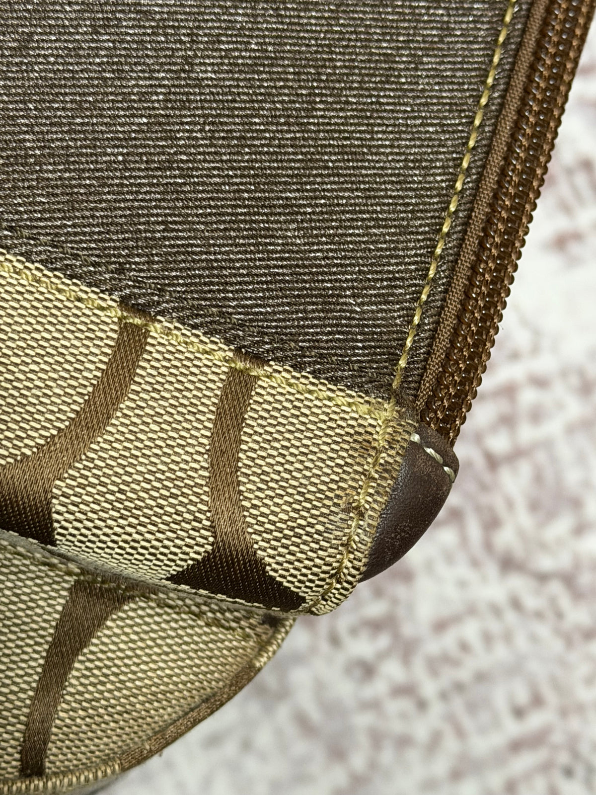 Coach Rare 77022 Luggage Signature Brown Monogram Suitcase