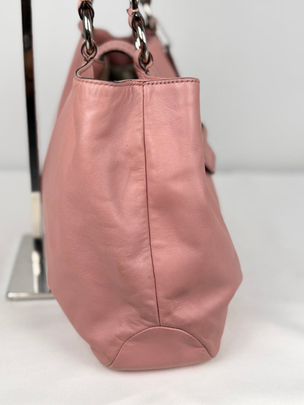 Coach F18751 Soho Pink Leather Shoulder Tote Bag