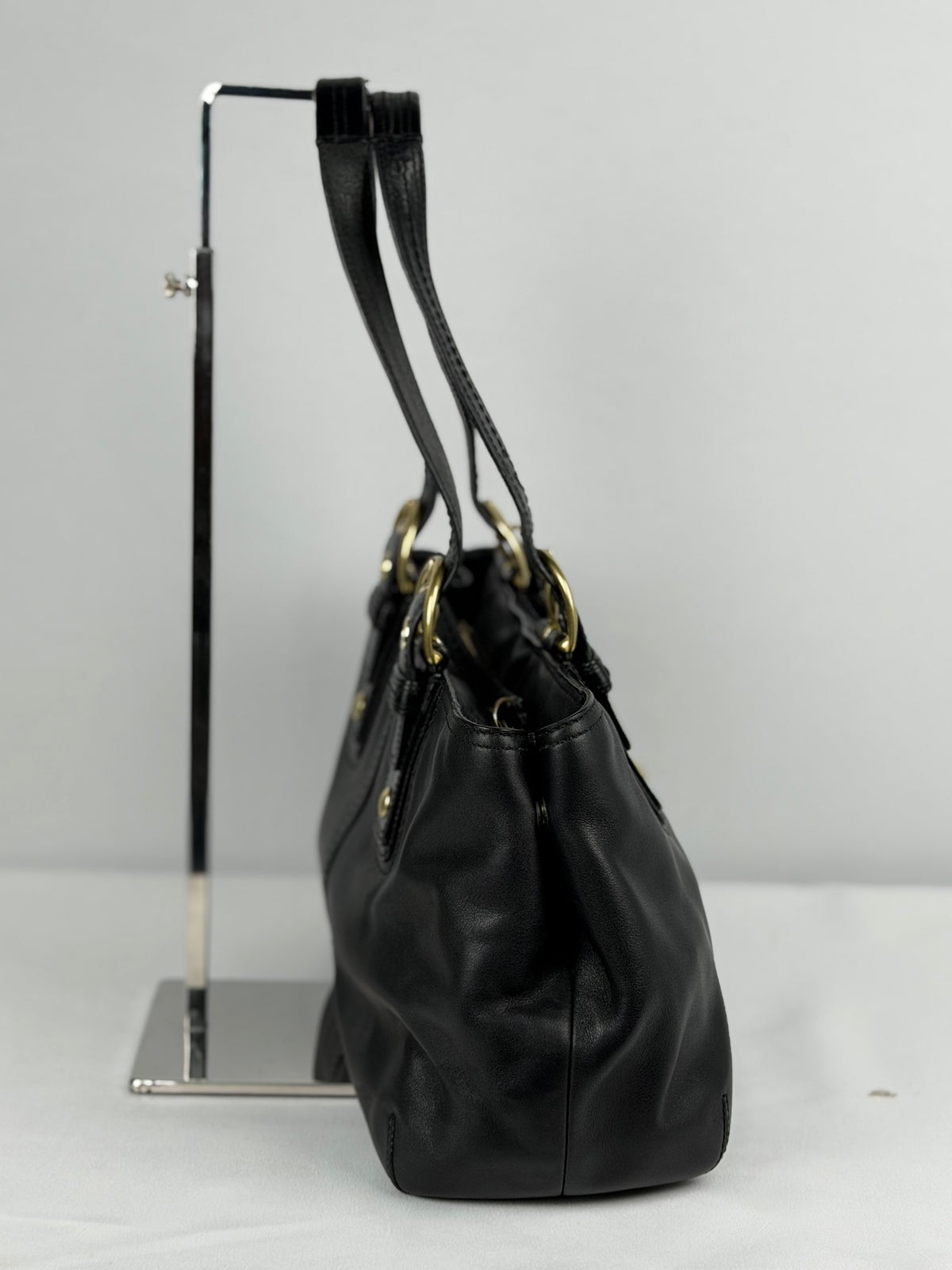 Coach 11844 Soho Black Leather Shoulder Bag