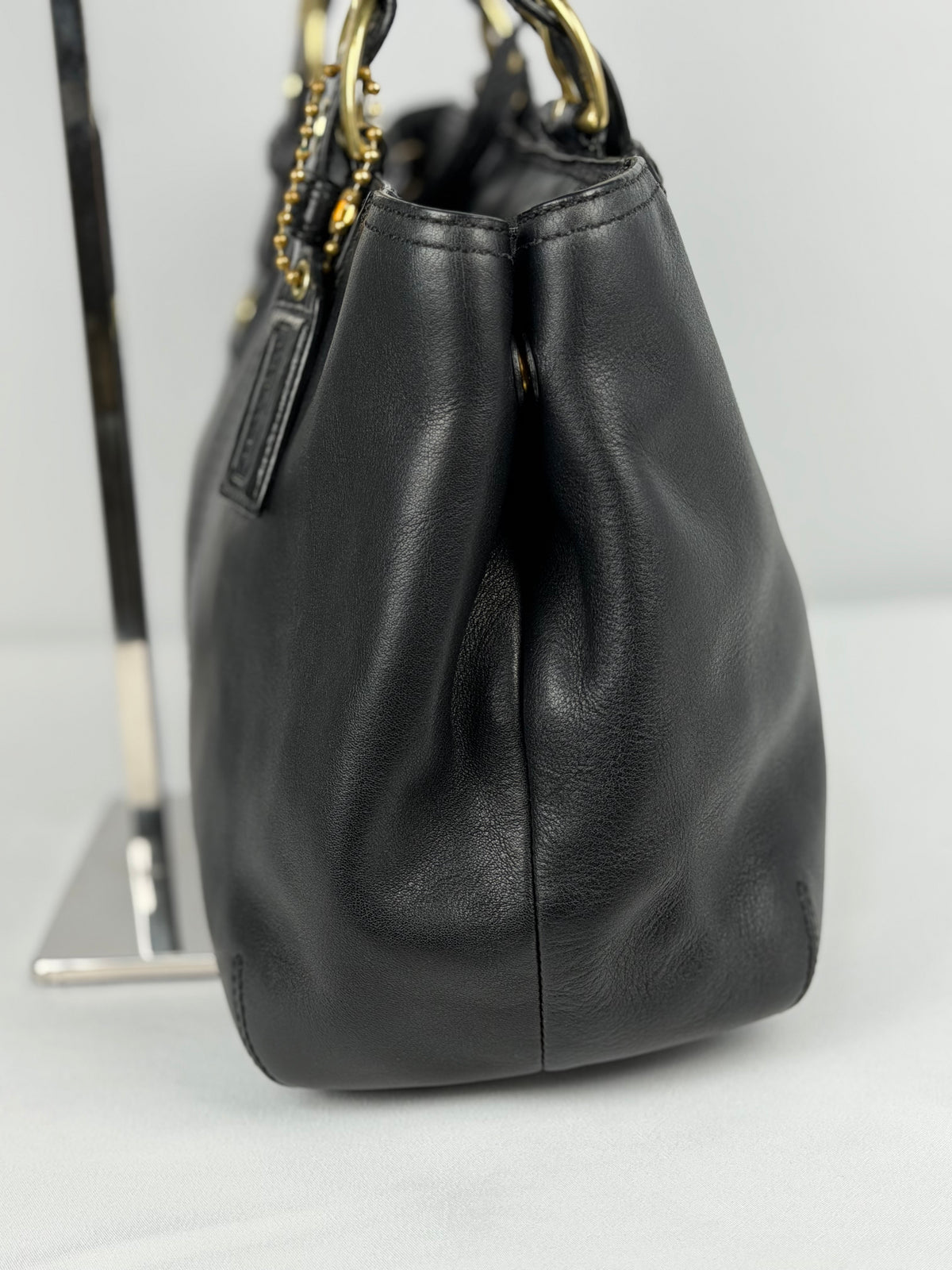 Coach 11844 Soho Black Leather Shoulder Bag