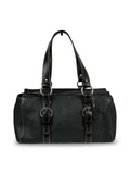 Coach F10887 Chelsea Black Pebbled Leather Shoulder Bag