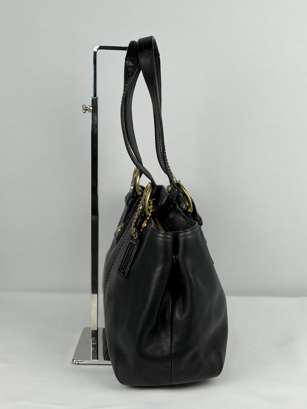Coach 11844 Soho Black Leather Shoulder Bag