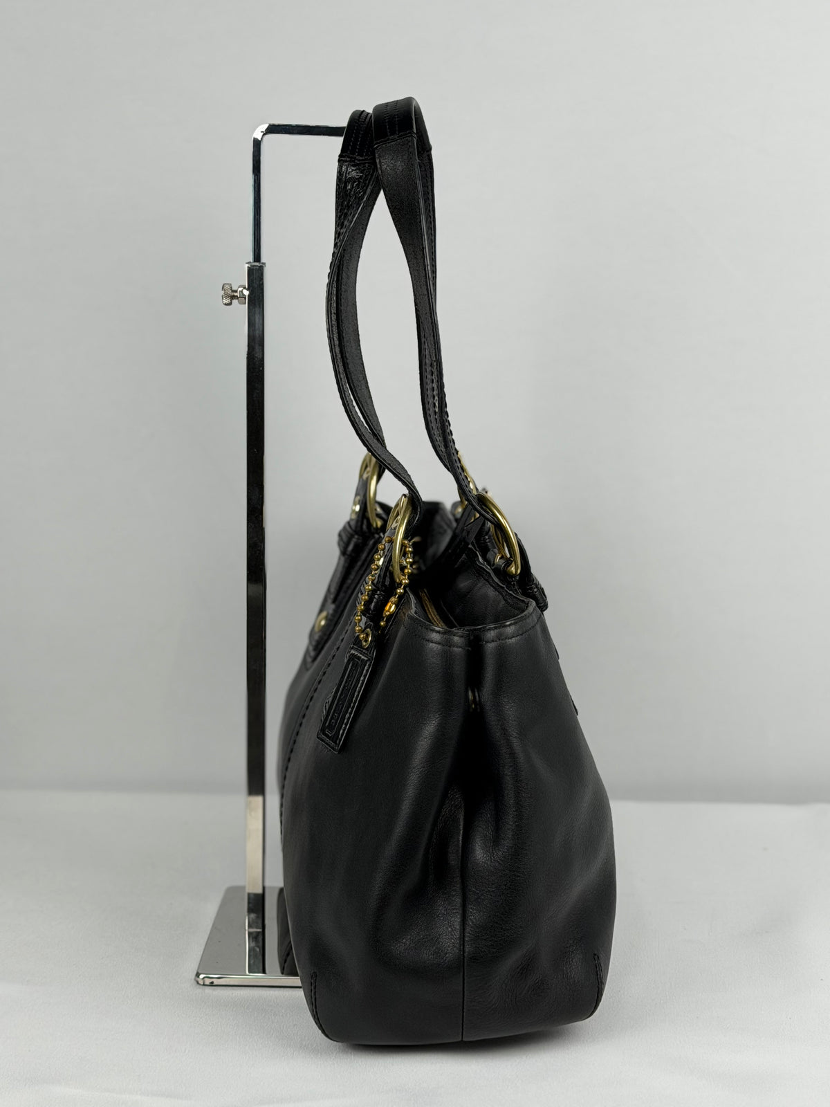 Coach 11844 Soho Black Leather Shoulder Bag