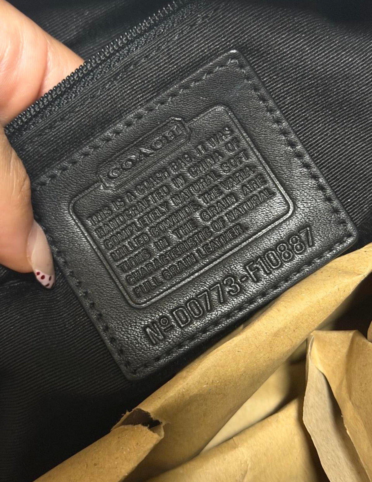 Coach F10887 Chelsea Black Pebbled Leather Shoulder Bag