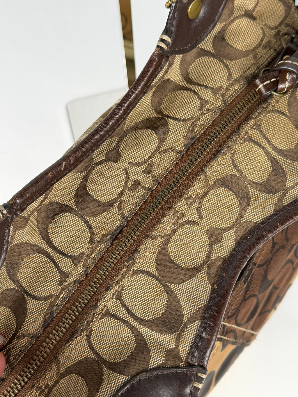 Coach 12899 Limited Edition Patchwork Bleecker Shoulder Bag