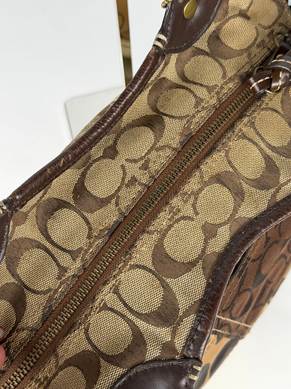 Coach 12899 Limited Edition Patchwork Bleecker Shoulder Bag