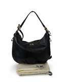 Coach 15959 Black Leather Hobo Shoulder Bag