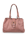 Coach F18751 Soho Pink Leather Shoulder Tote Bag