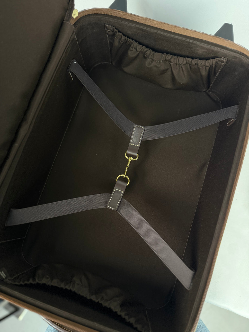 Coach Rare 77022 Luggage Signature Brown Monogram Suitcase