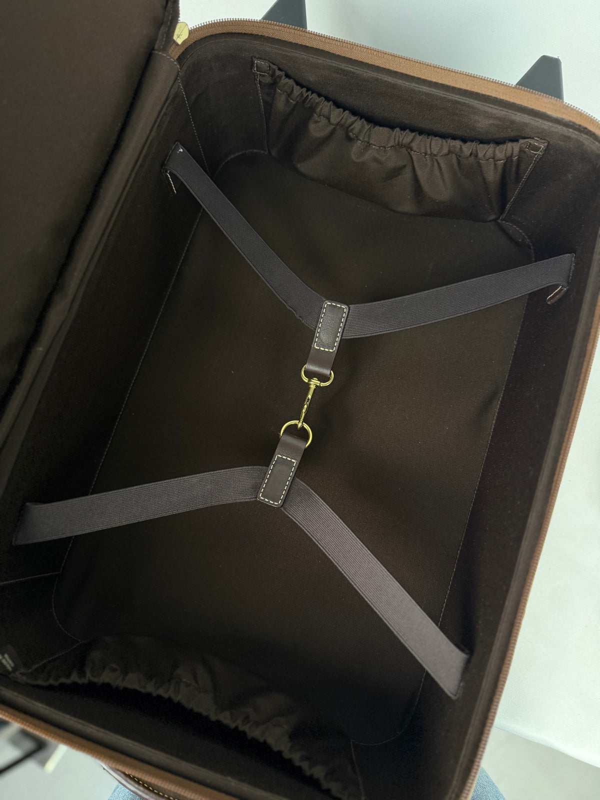 Coach Rare 77022 Luggage Signature Brown Monogram Suitcase
