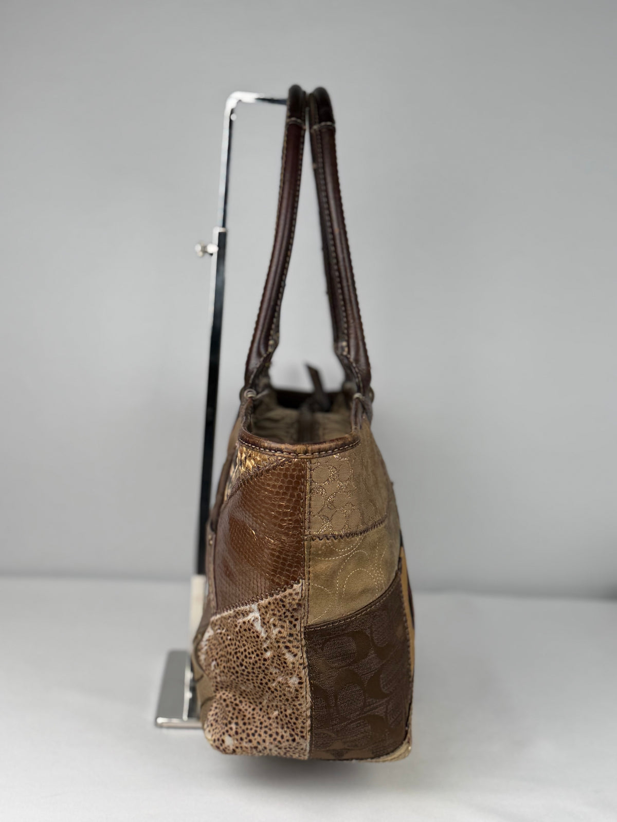 Coach 12899 Limited Edition Patchwork Bleecker Shoulder Bag