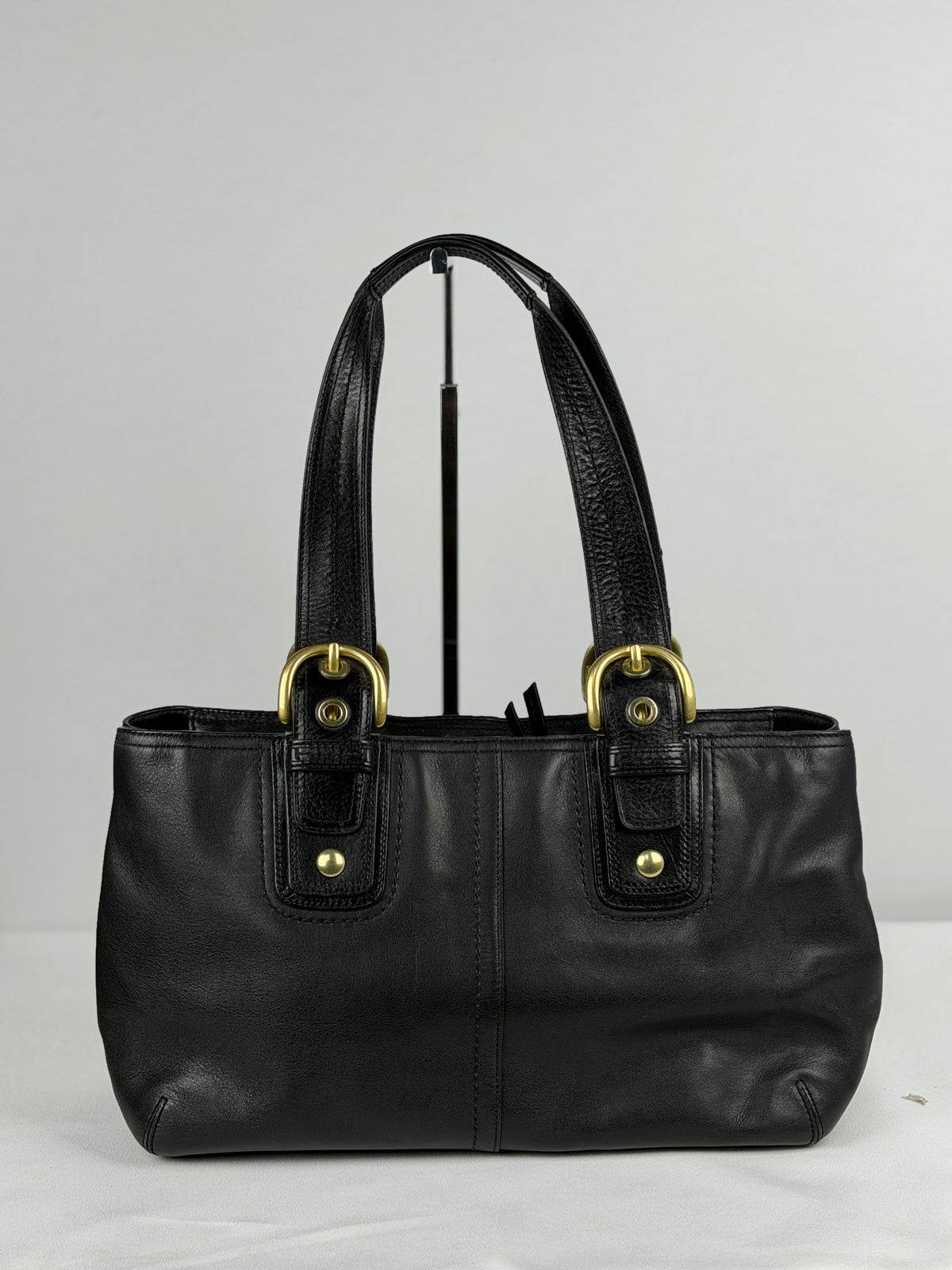 Coach 11844 Soho Black Leather Shoulder Bag