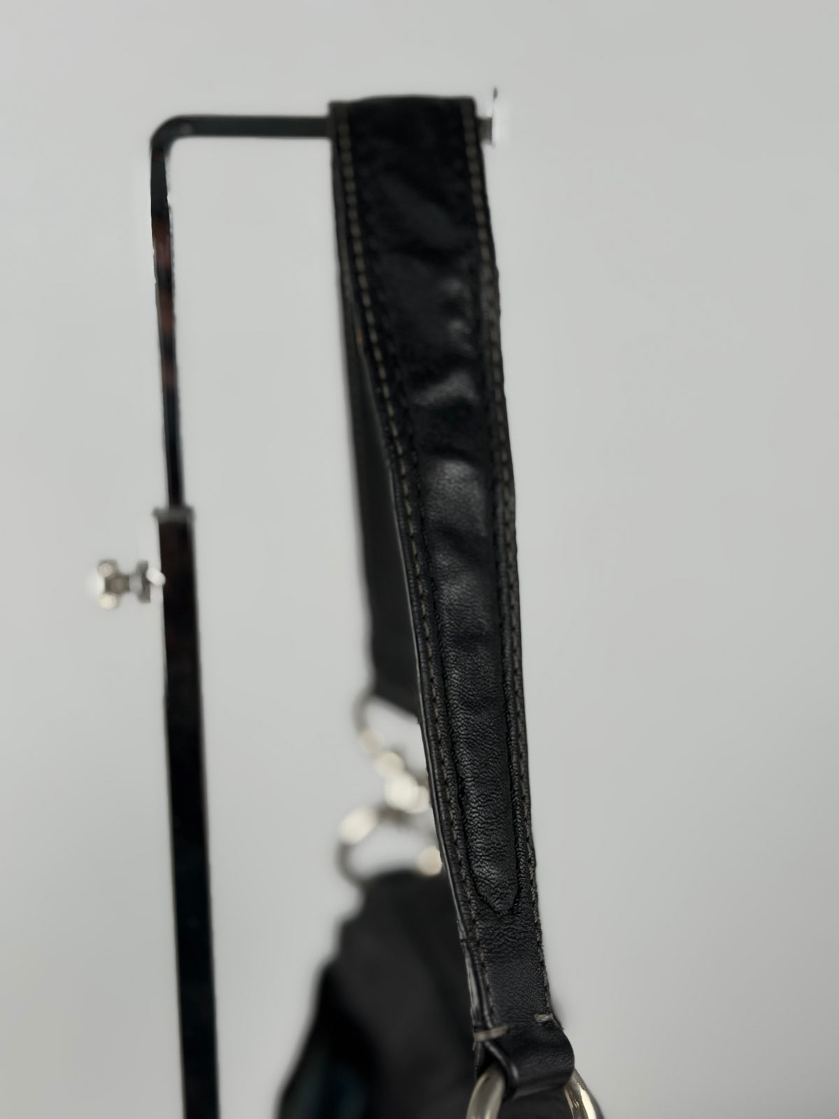 Coach F17217 Soho Black Leather Shoulder Bag
