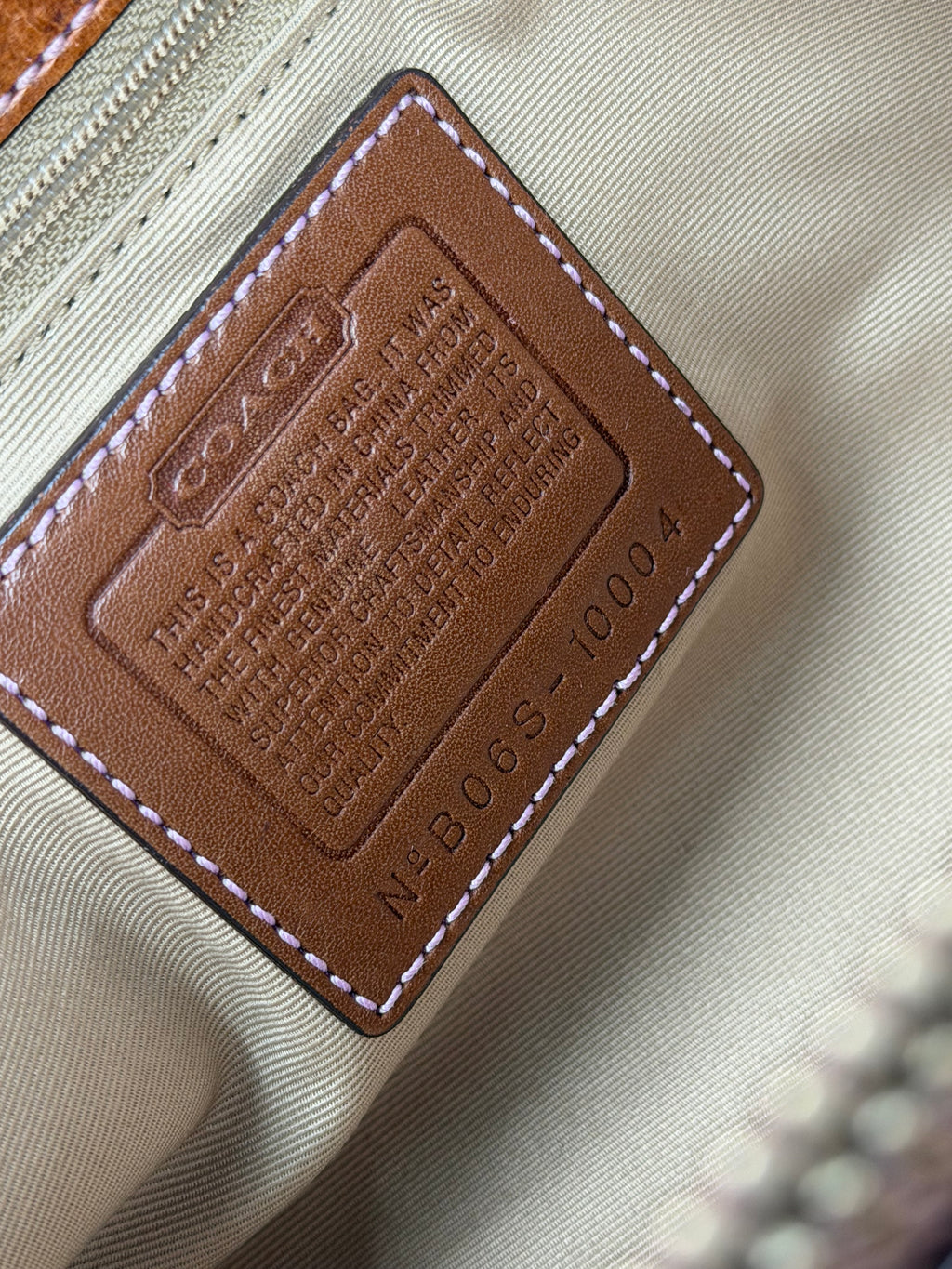 Coach 10004 Rare Soho Multicolour Suede/Leather/Canvas Patchwork Shoulder Bag&nbsp;