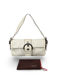 Coach 8A05 Soho White Leather Shoulder Bag