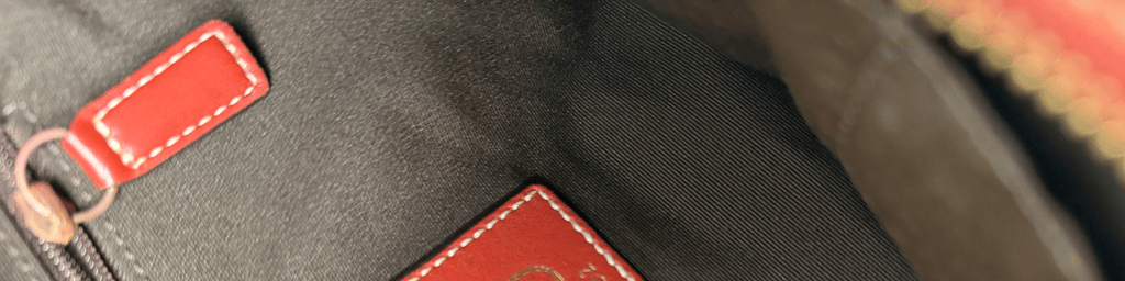Coach F11102 Boston Signature Brown Monogram Shoulder Bag