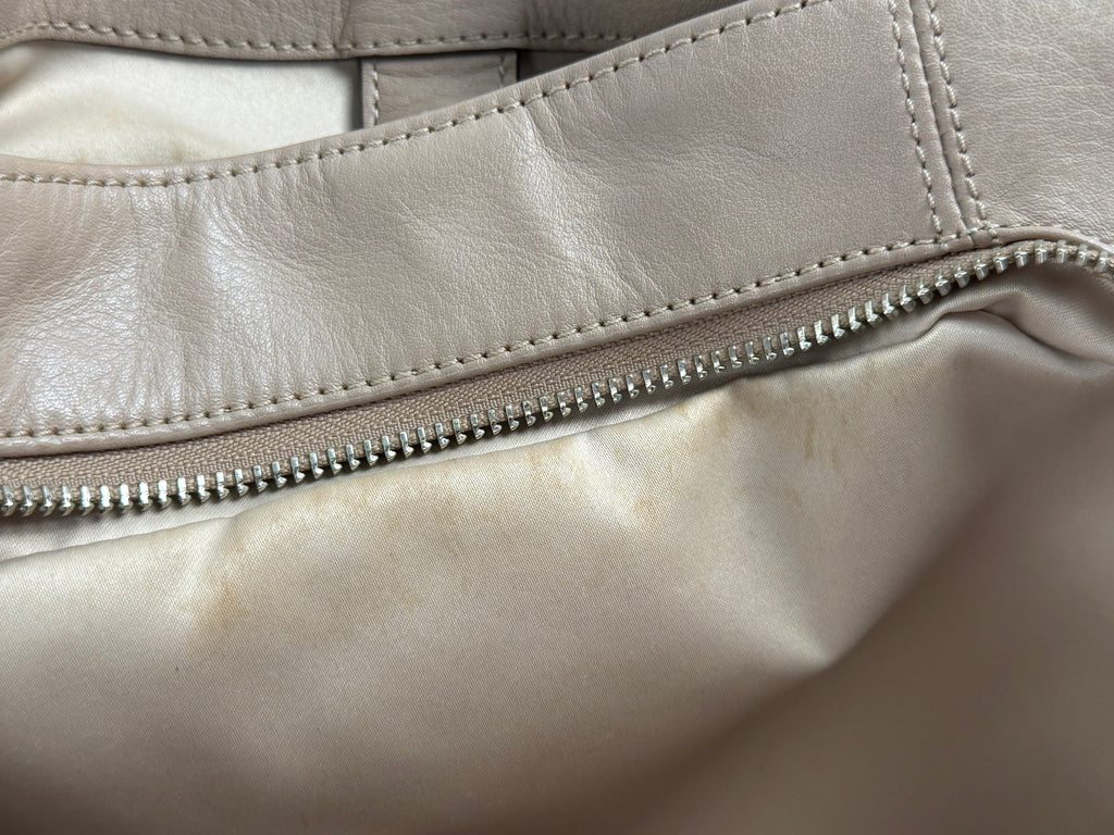 Coach F24686 Soho Beige Leather Shoulder Bag
