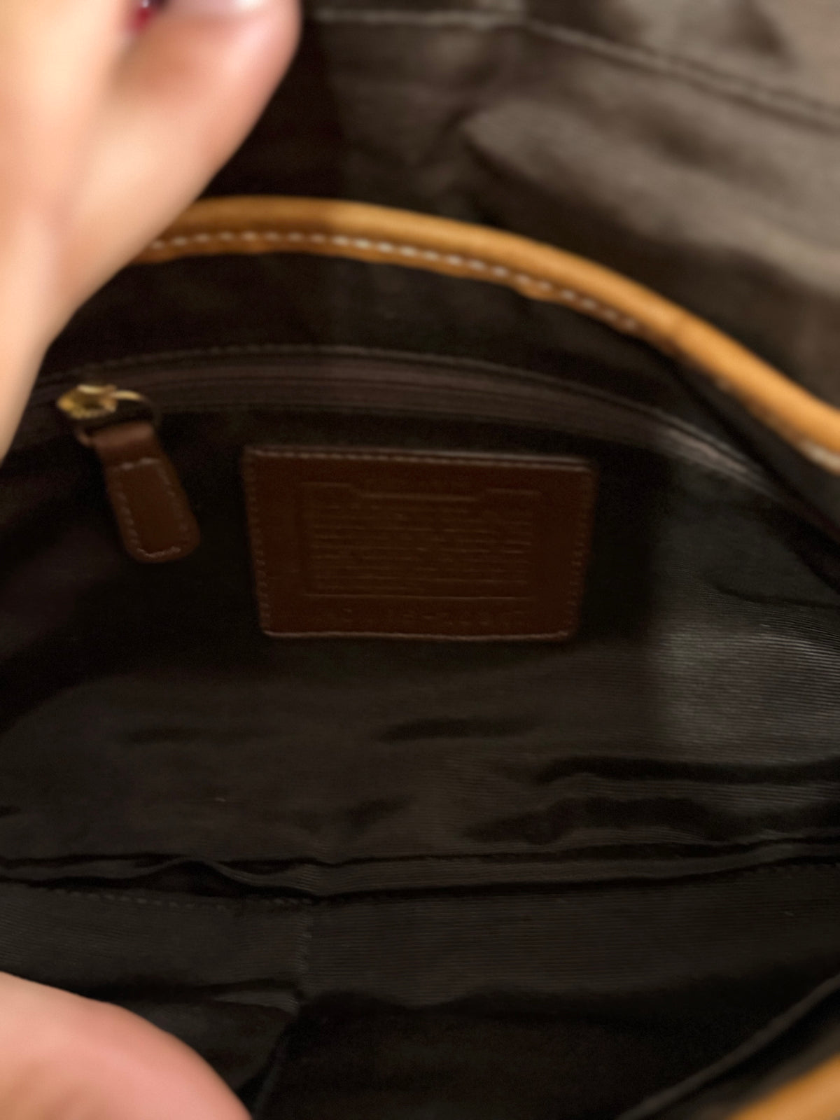 Coach 10317 Soho Rare Brown Pebbled Leather Shoulder Bag with dustbag