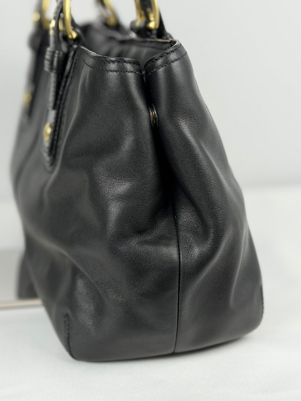 Coach 11844 Soho Black Leather Shoulder Bag