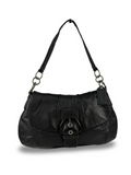 Coach F17217 Soho Black Leather Shoulder Bag