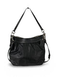 Coach F13764 Black Leather Shoulder Bag
